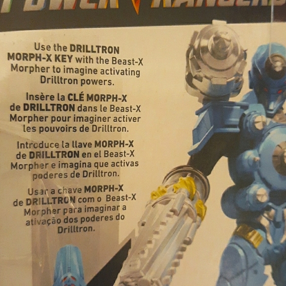 NWT Saban's POWER RANGERS Beast Morphers Drilltron - Picture 8 of 10